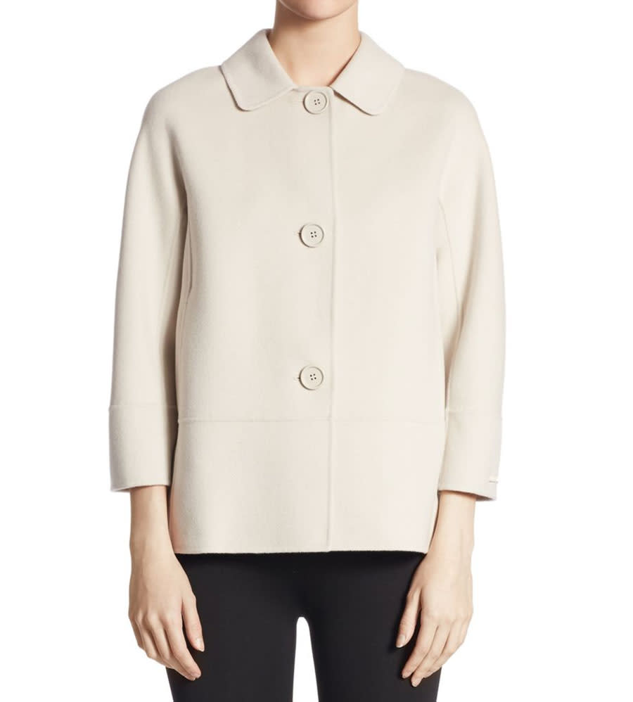 Max Mara Ghiera Long Sleeve Coat