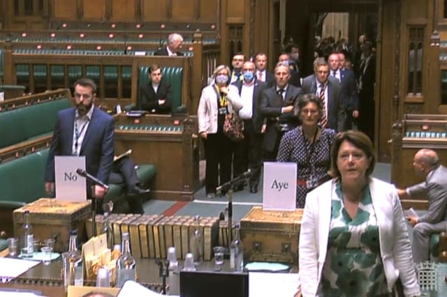 Total failure of social distancing during House of Commons vote, claims MP