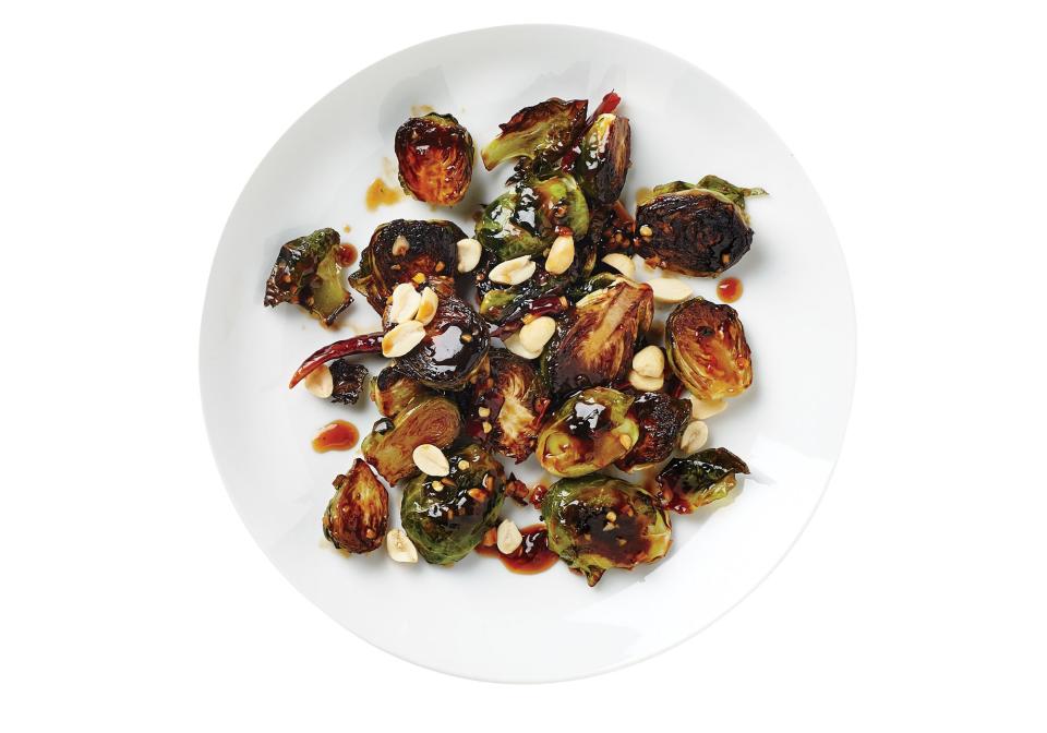 Kung Pao Brussels Sprouts