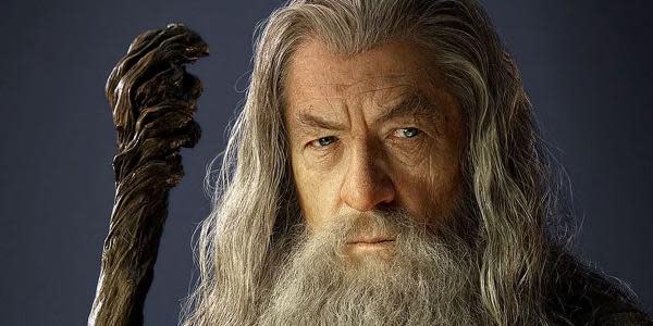 Ian McKellen como Gandalf en 'El señor de los anillos'