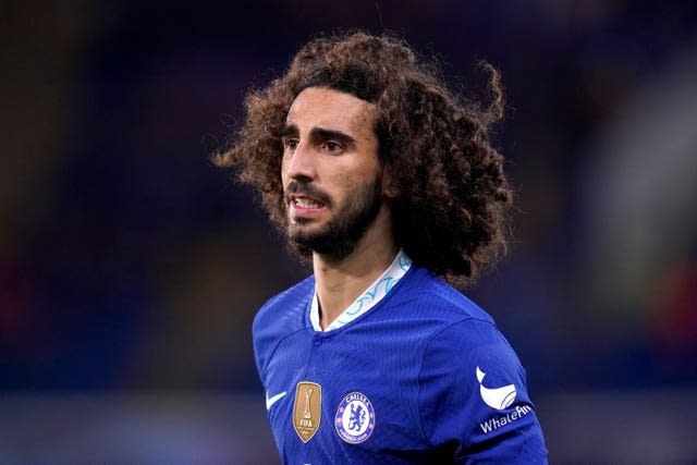 Chelsea defender Marc Cucurella