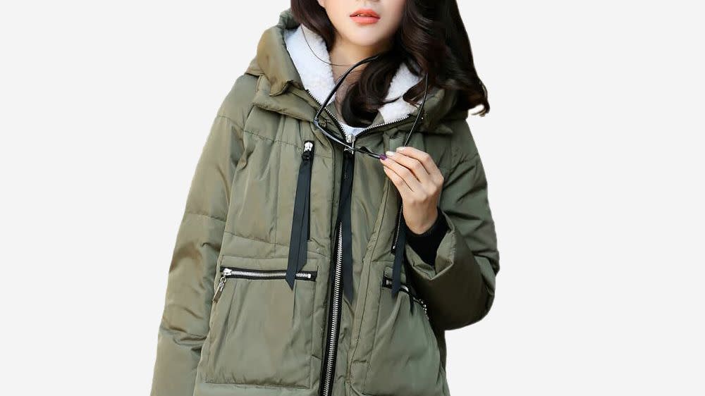 orolay thickened down jacket