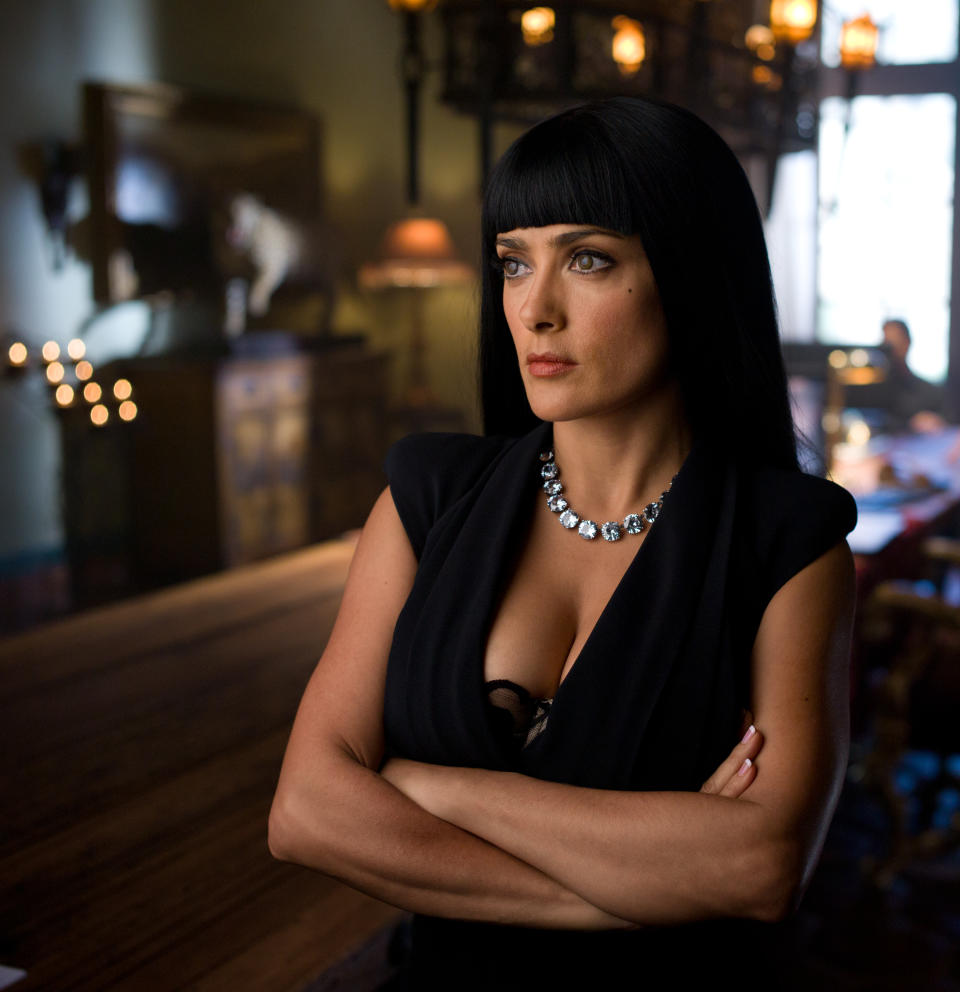 Salma Hayek: "I was a ruthless villain"