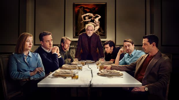 The cast of HBO's Succession