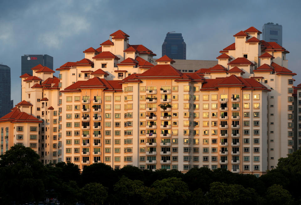 Private residential condominiums at Tanjong Rhu in Singapore. Photo: REUTERS/Edgar Su