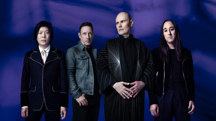 The Smashing Pumpkins will headline a concert Oct. 29 at Rocket Mortgage FieldHouse in Cleveland.