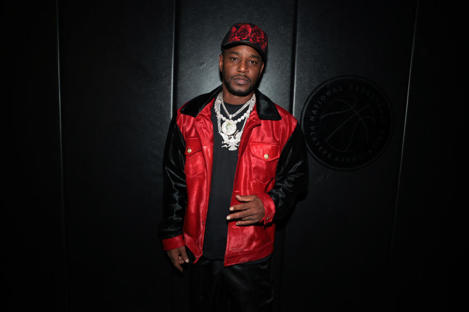 Cam'ron Wearing Jacket