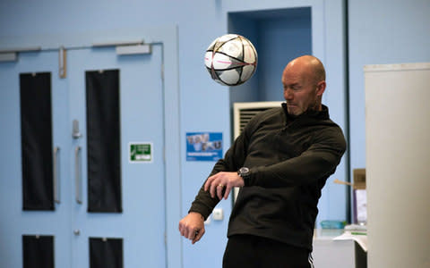 Alan Shearer was asked to take part in testing at the University of Stirling  - Credit: BBC