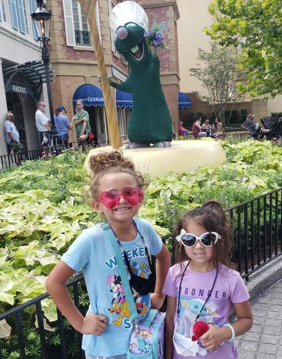 Aliette Silva says when her kids, ages 4 and 7, start asking questions about some of the suggestive t-shirts adults wear at Disney parks, she'll try to answer in an age-appropriate way. (Photo: Aliette Silva)