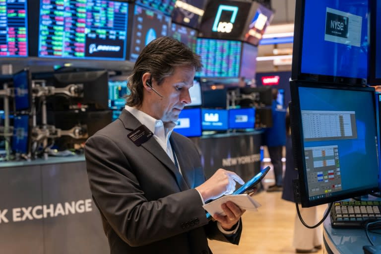 Le parquet du New York Stock Exchange (SPENCER PLATT)