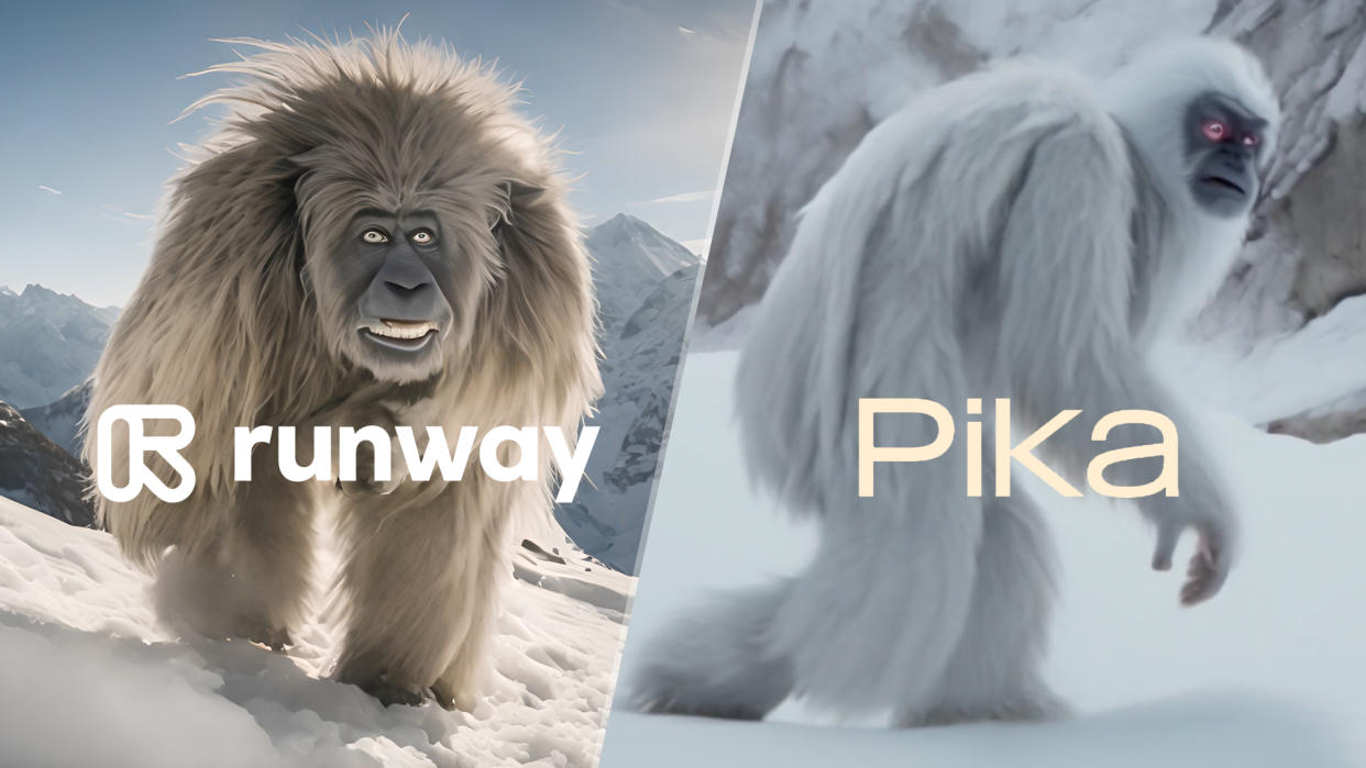  Runway vs Pika Labs. 