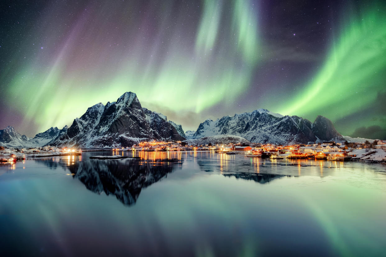  Where are the best places to see the Aurora Borealis: Lofoten Aurora. 