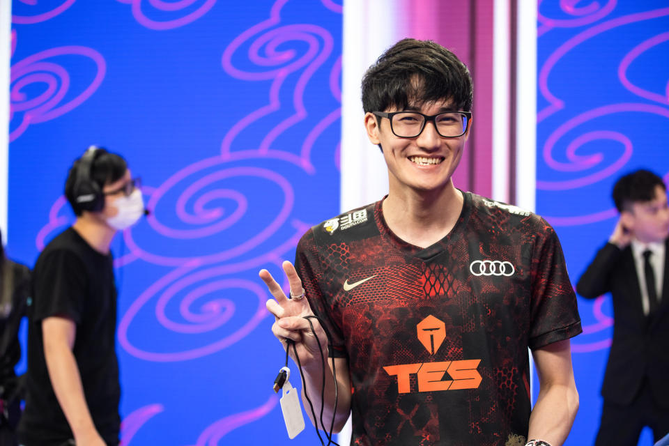 TES與FNC的五局大戰創今年《英雄聯盟》收視紀錄。   圖：翻攝自LOL esports photo flickr