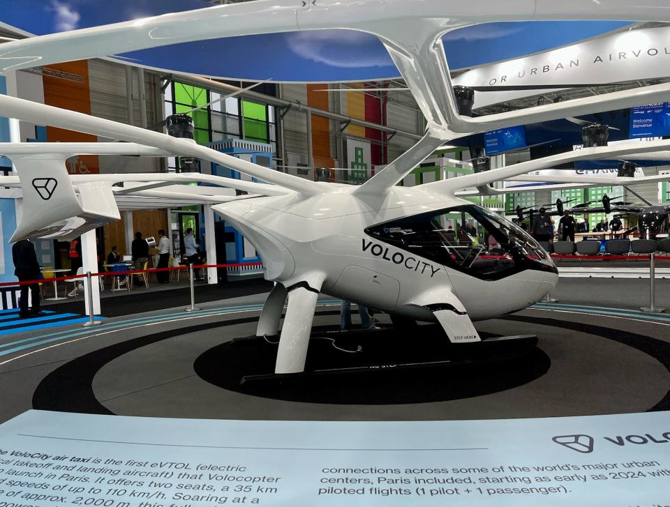 Germany-based Volocopter's VoloCity eVTOL.