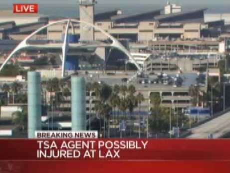 LAX airport TSA agent