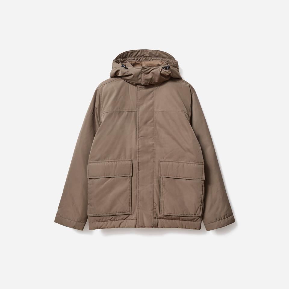 The ReNew Short Parka - Taupe