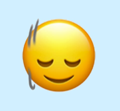 head shaking vertically emoji