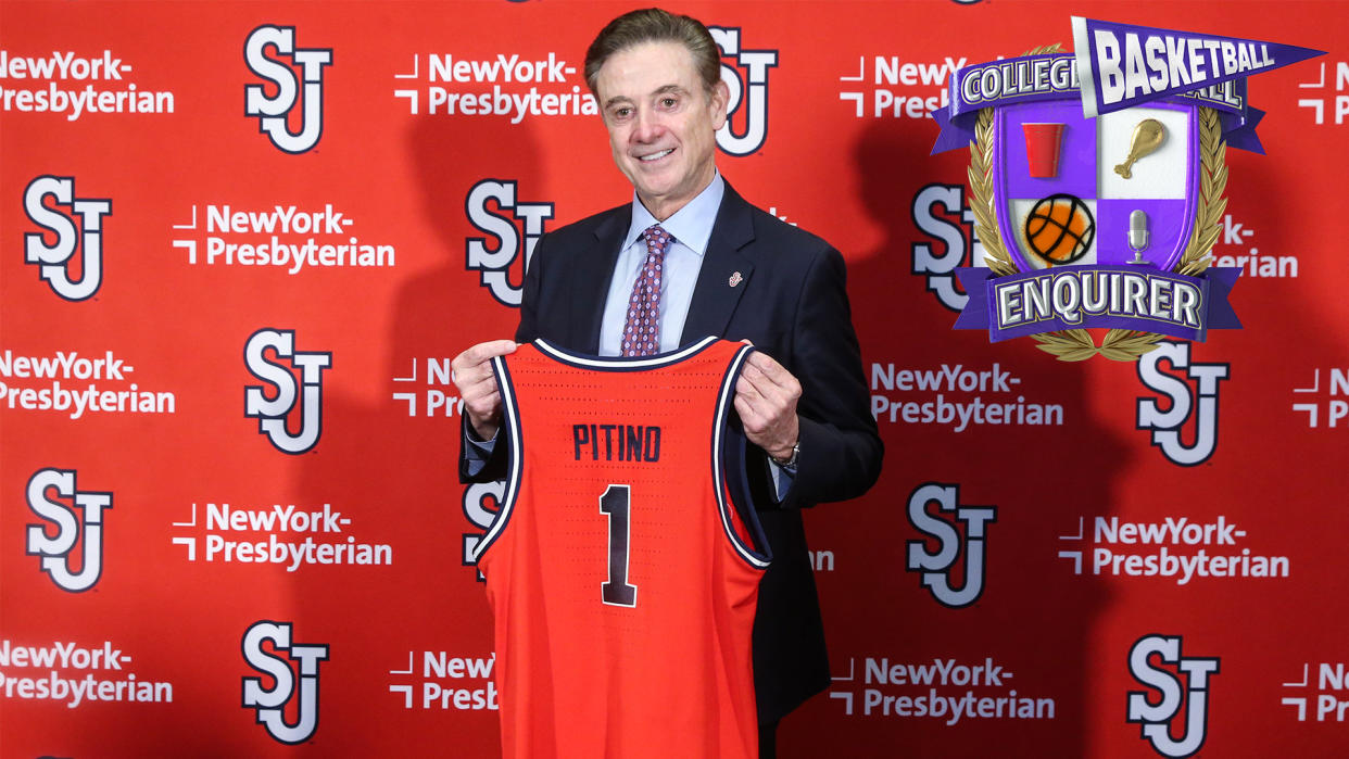 Rick Pitino being announced as the new head coach for Saint Johns
Wendell Cruz-USA TODAY Sports