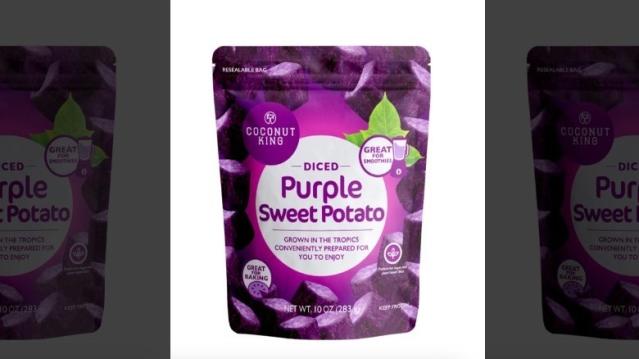 12 DAYS OF CRISPMAS 2019 DAY 5: No Brand Purple Sweet Potato Chips