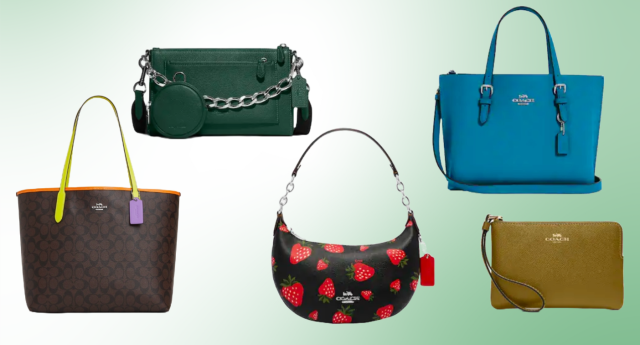 Coach Outlet clearance sale has up to 75% off handbags, brief