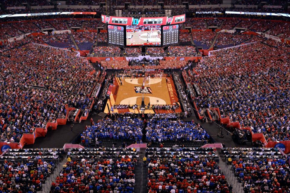 Lucas Oil Stadium is set to host the Men's Final Four in 2026 and 2029.