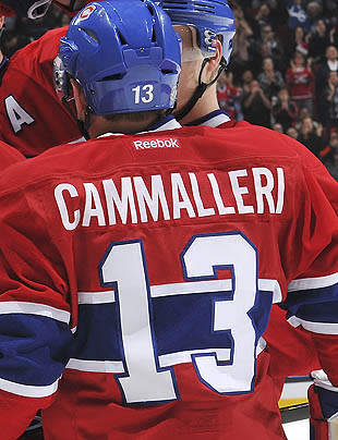 Mike Cammalleri doesn't have to buy his own game-worn Canadiens