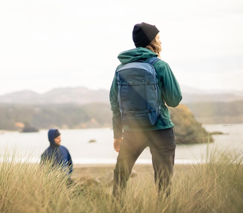 I tried this Yeti backpack, and it's my new go-to for travel. Image via Yeti.