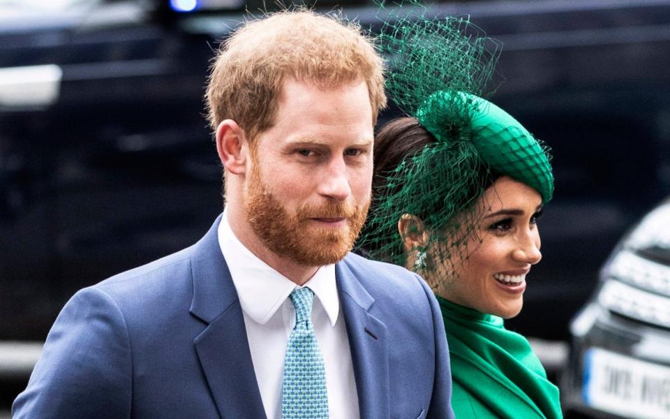 The Duke and Duchess of Sussex dropped their 'Megxit' bombshell seven months ago - Richard Pohle