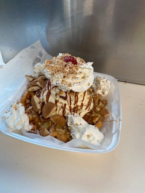 The Windmill in Hopewell now offers a new treat, Funnel Cake Explosion.