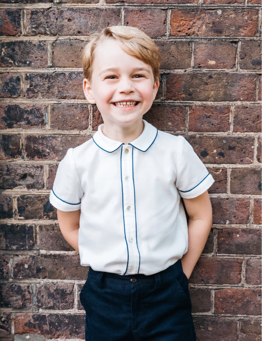 Prince George turns five on Sunday 22 July 2018 [Photo: Kensington Palace/Matt Porteous]