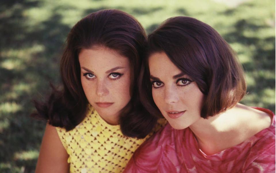 Lana and Natalie Wood, pictured in 1968 - Rex