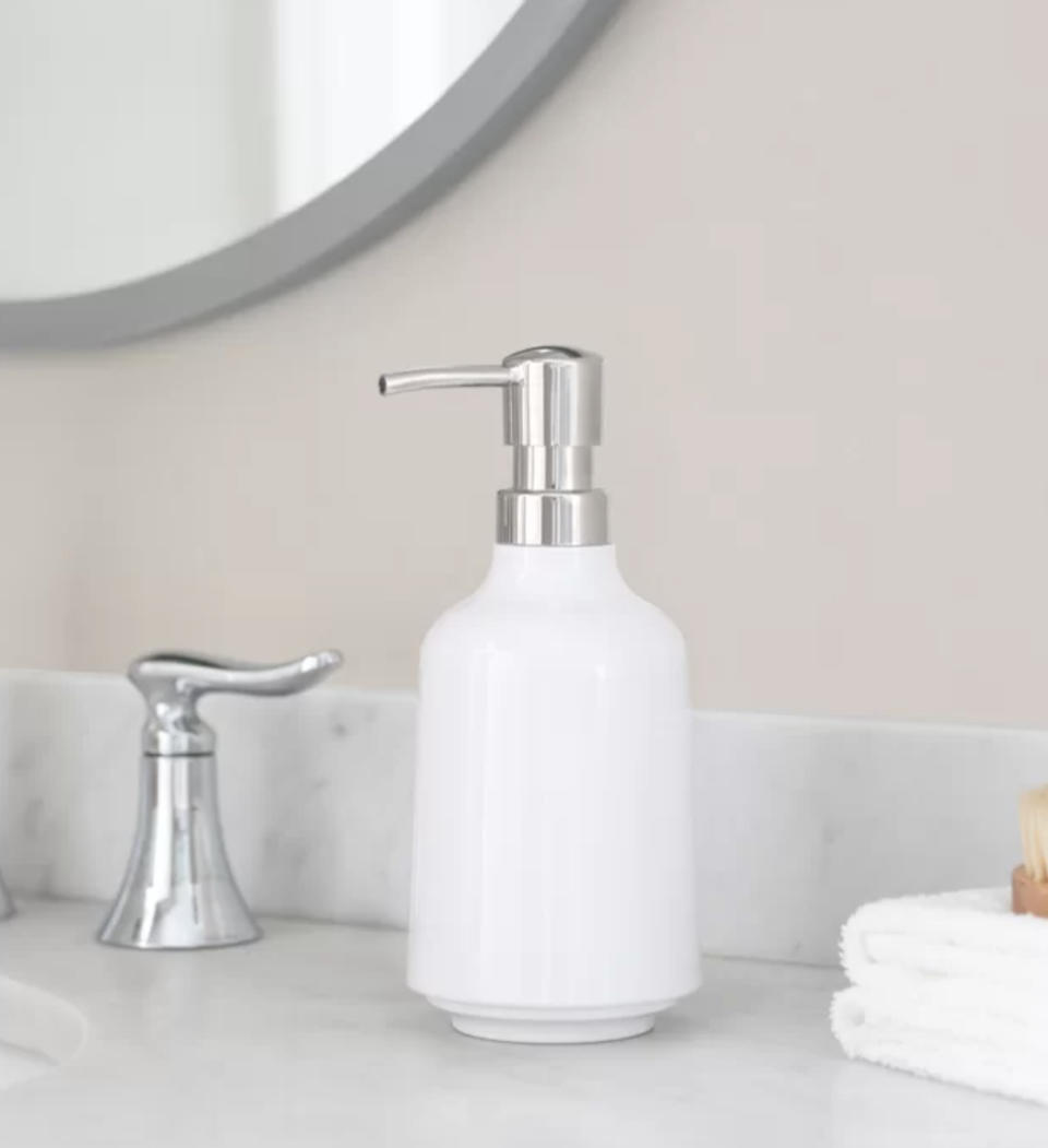 A soap dispenser