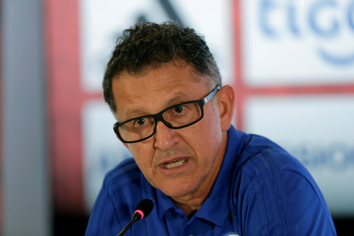 Juan Carlos Osorio, cuando era director técnico de la selección Paraguaya de fútbol. / Foto: Reuters