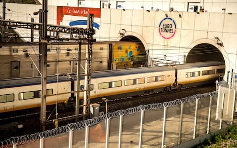 Channel Tunnel  - Credit: AFP