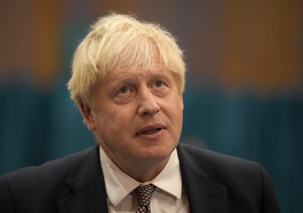 Prime Minister Boris Johnson has warned Cop26 is the last opportunity to find agreement on keeping global warming to 1.5C degrees (Matt Dunham/PA) (PA Wire)