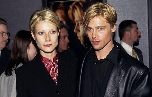 Brad and Gwyn were our OTP in the 90s! Source: Getty