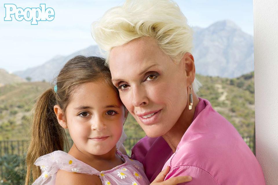 <p><a href="https://www.instagram.com/monicagummphotography/">Monica Gumm</a></p> Brigitte Nielsen, 60, with daughter Frida, 5