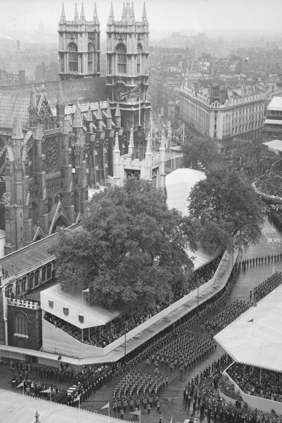 Westmister Abbey was closed for months ahead of the event