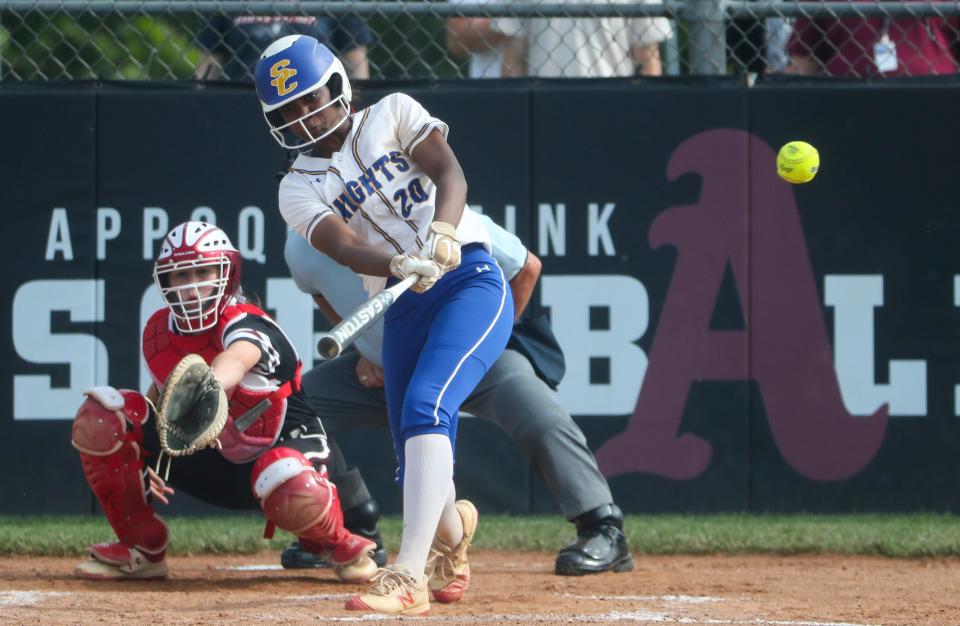 Sussex Central's Takyla Davis made the All-Henlopen North first team at shortstop.