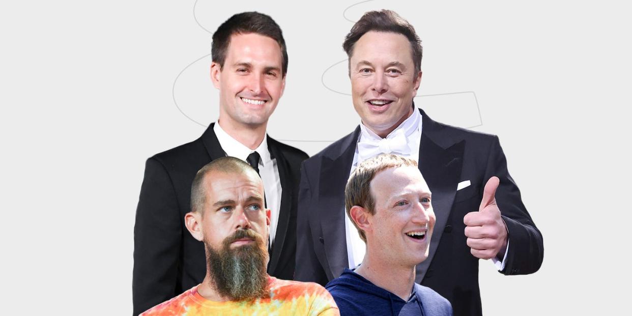 social media founders ceos