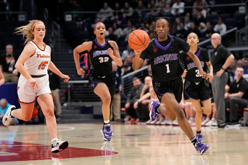 Ashtan Winfrey had 13 points and four rebounds to help Africentric beat Cincinnati Country Day 61-50 in a Division III regional semifinal Wednesday at Springfield.