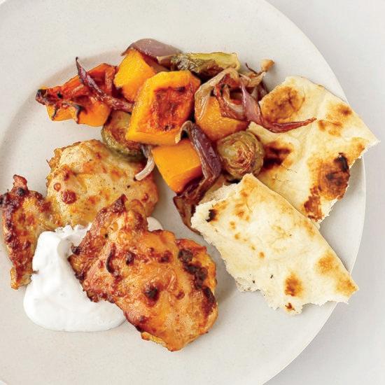 Curried-Chicken and Vegetable Pan Roast