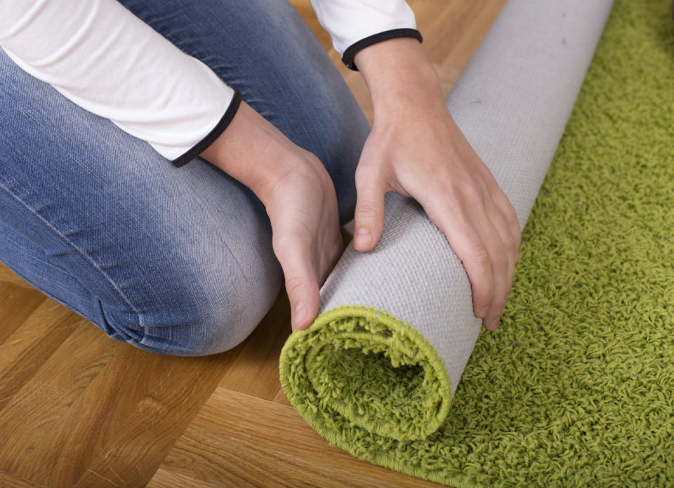 <body> <p>What can be swept under the rug at an <a rel="nofollow noopener" href=" http://www.bobvila.com/slideshow/the-best-and-worst-things-you-can-do-before-an-open-house-50130?bv=yahoo" target="_blank" data-ylk="slk:open house;elm:context_link;itc:0;sec:content-canvas" class="link ">open house</a>? A slew of problems, from water-stained wood to cracked floor tiles to peeling linoleum. Be polite about it, but ask if you can roll the rug up to check out the surfaces below.</p> <p><strong>Related: <a rel="nofollow noopener" href=" http://www.bobvila.com/slideshow/8-home-costs-that-take-new-buyers-by-surprise-49699?bv=yahoo" target="_blank" data-ylk="slk:8 Home Costs That Take New Buyers by Surprise;elm:context_link;itc:0;sec:content-canvas" class="link ">8 Home Costs That Take New Buyers by Surprise</a> </strong> </p> </body>