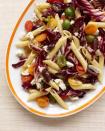 <p>Bring the Mediterranean to your back yard with this festive, easy Sicilian blend of briny olives, sweet tomatoes, salty feta, and peppery radicchio. </p><p><strong><a href="https://www.countryliving.com/food-drinks/recipes/a33263/sicilian-pasta-salad-recipe-rbk0412/" rel="nofollow noopener" target="_blank" data-ylk="slk:Get the recipe;elm:context_link;itc:0;sec:content-canvas" class="link ">Get the recipe</a>.</strong> </p>