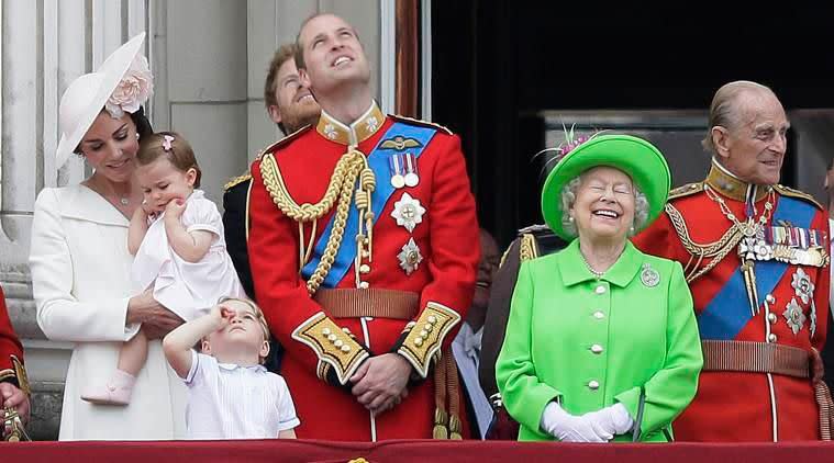 The royal family at the Queen's 90th birthday. Photo: Getty Images.