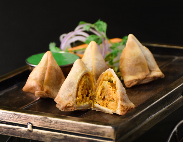 Indian in Little India - Banana Leaf Apolo Samosa