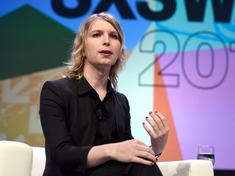 Chelsea Manning appeared last week at the annual conference in Austin, Texas. (Photo: Ismael Quintanilla via Getty Images)