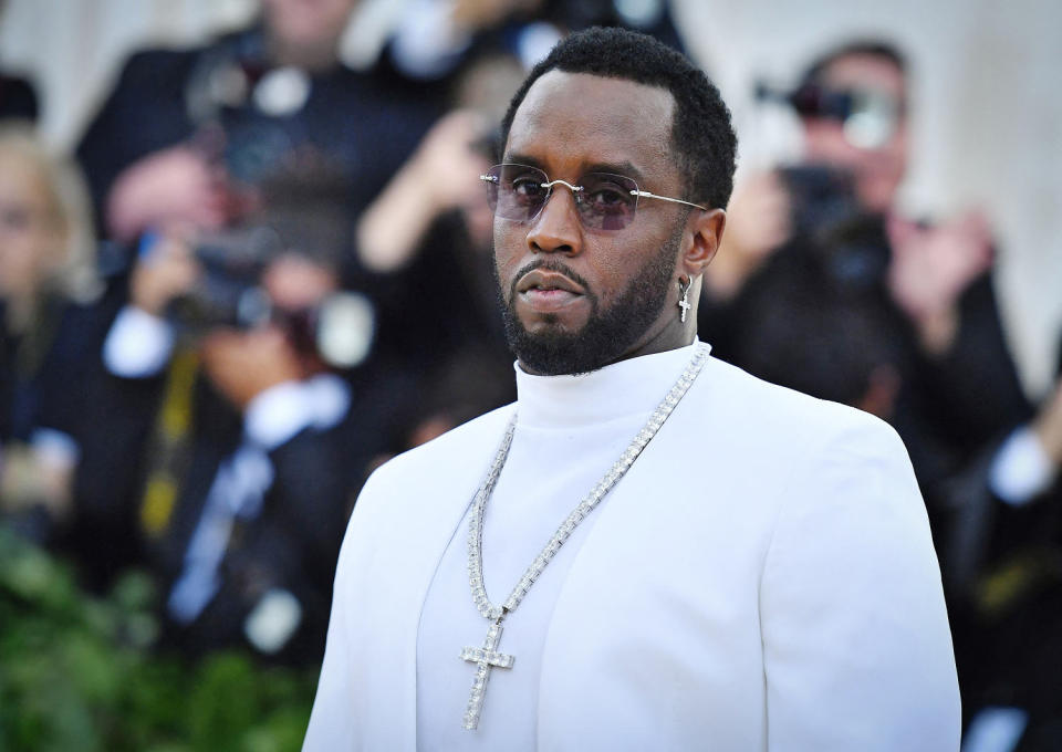 Sean Combs arrives at the 2018 Met Gala. (Angela Weiss / AFP - Getty Images file)