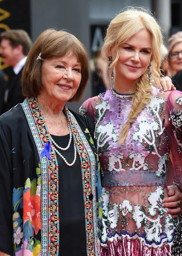 Nicole Kidman and her mother, Janelle Ann Kidman, attend the 2018 AACTA Awards Presented by Foxtel at The Star on Dec. 5, 2018, in Sydney, Australia. 