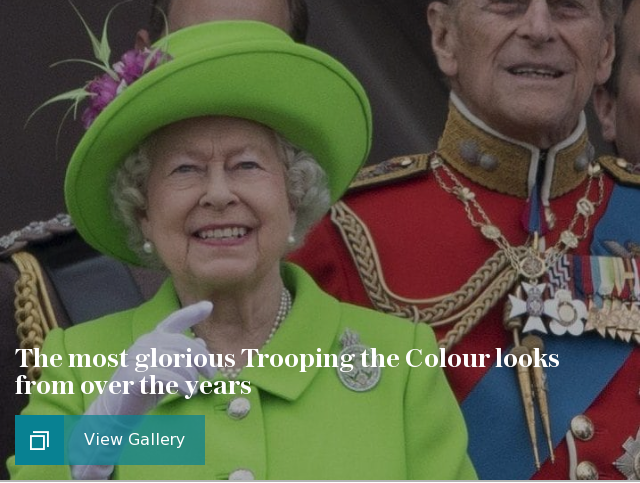 The most glorious Trooping the Colour looks from over the years